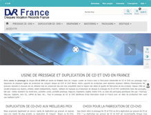 Tablet Screenshot of dvr-france.com